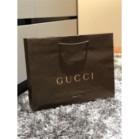 gucci paper bag china|gucci paper bag 2021.